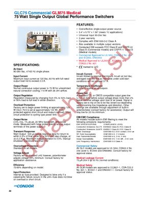 GLM75-12 datasheet  